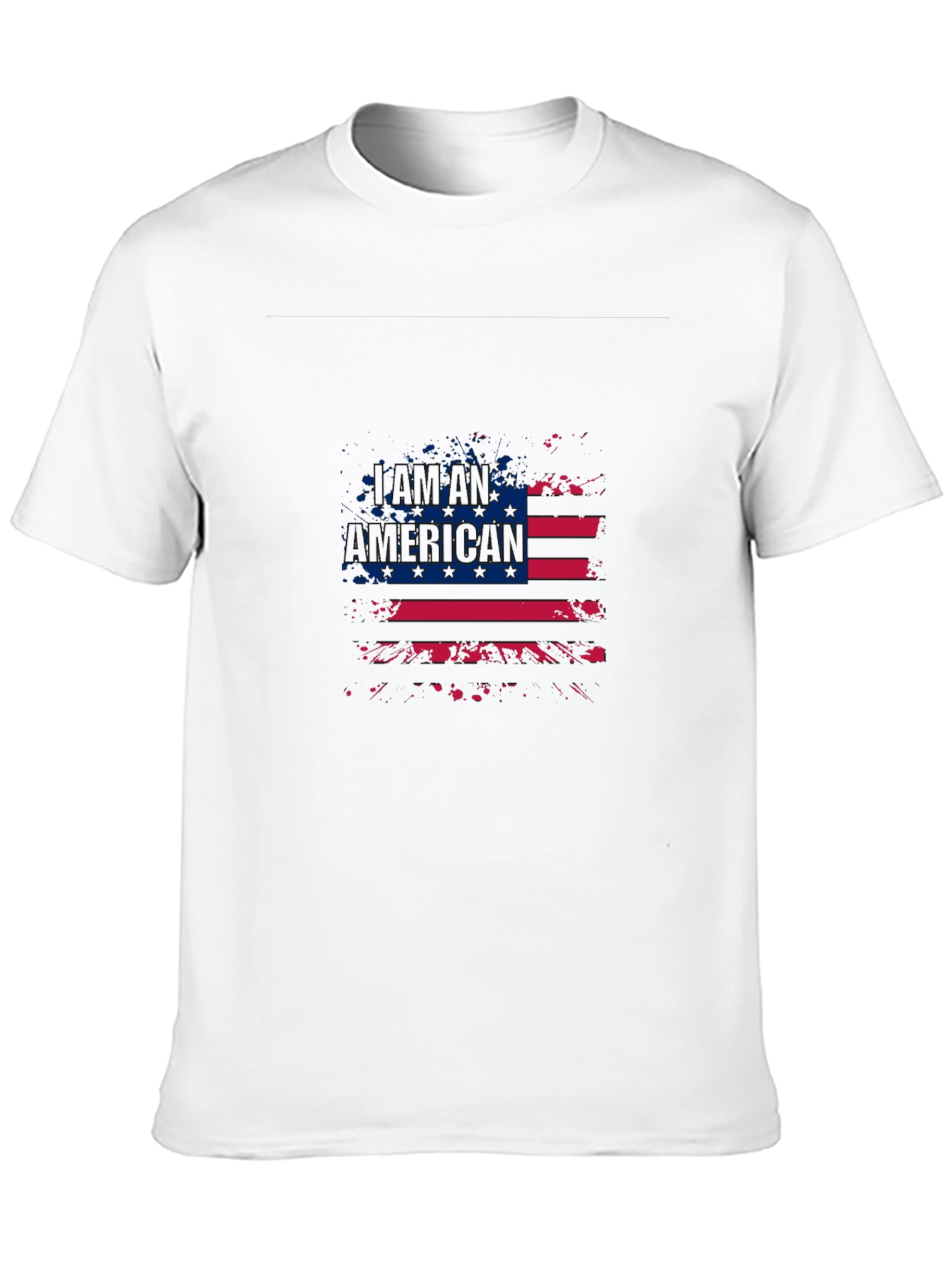 American Flag Graphic T-Shirt Patriotic Design