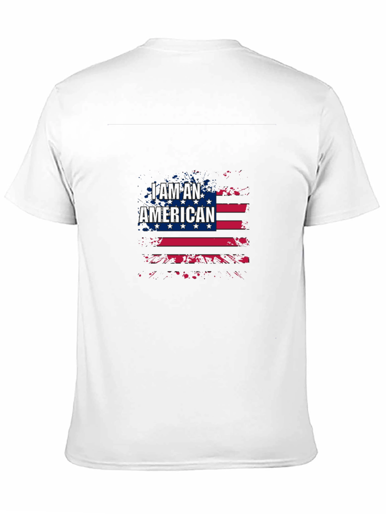 American Flag Graphic T-Shirt Patriotic Design