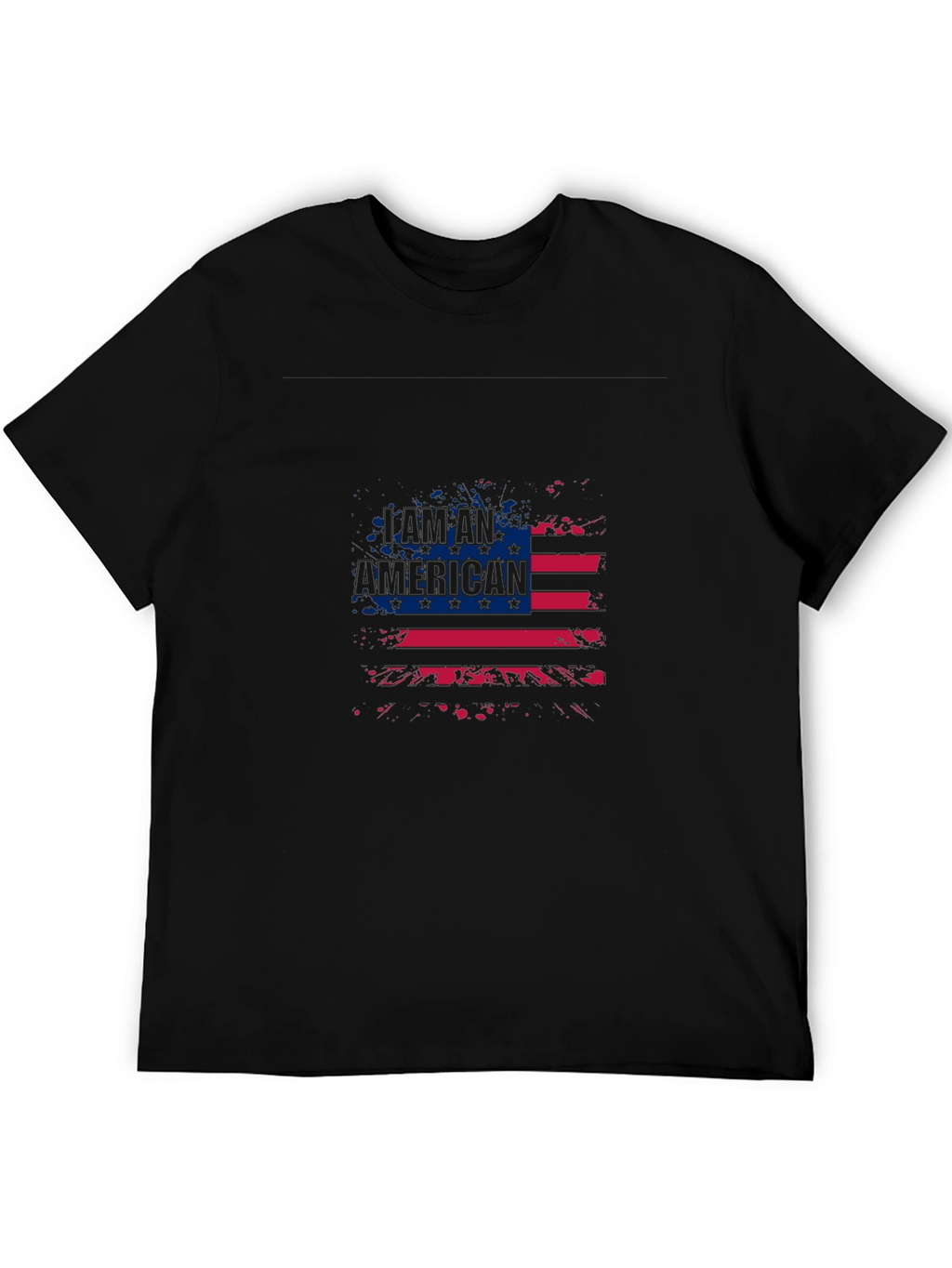 American Flag Graphic T-Shirt Patriotic Design