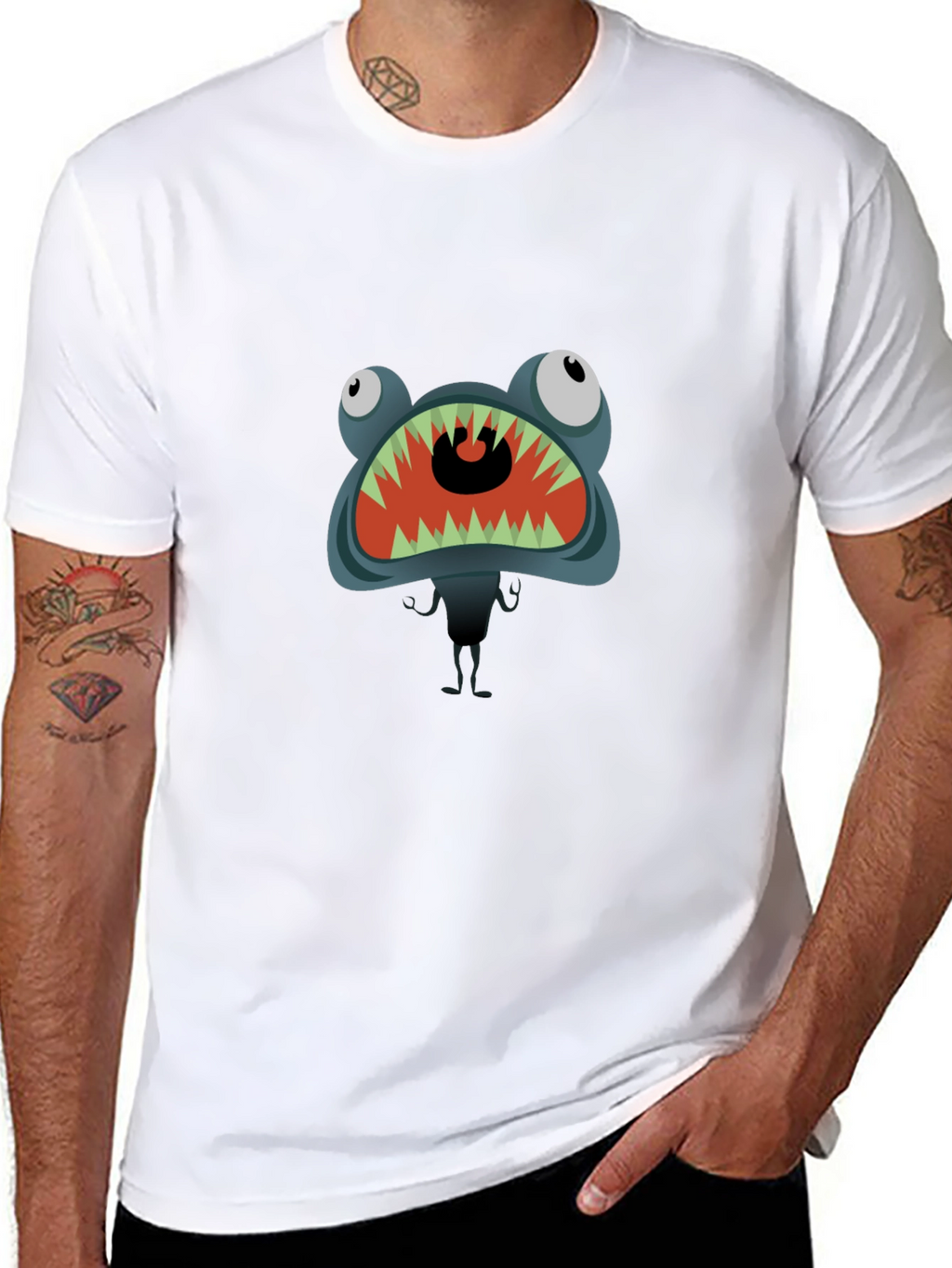 Monster Graphic T-Shirt - Fun & Unique Design
