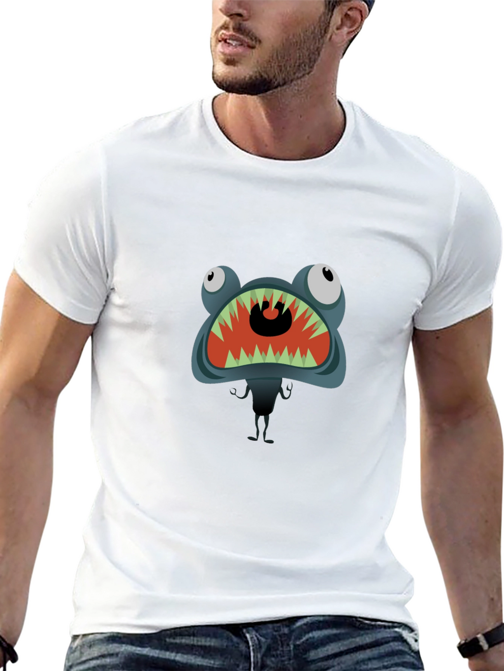 Monster Graphic T-Shirt - Fun & Unique Design