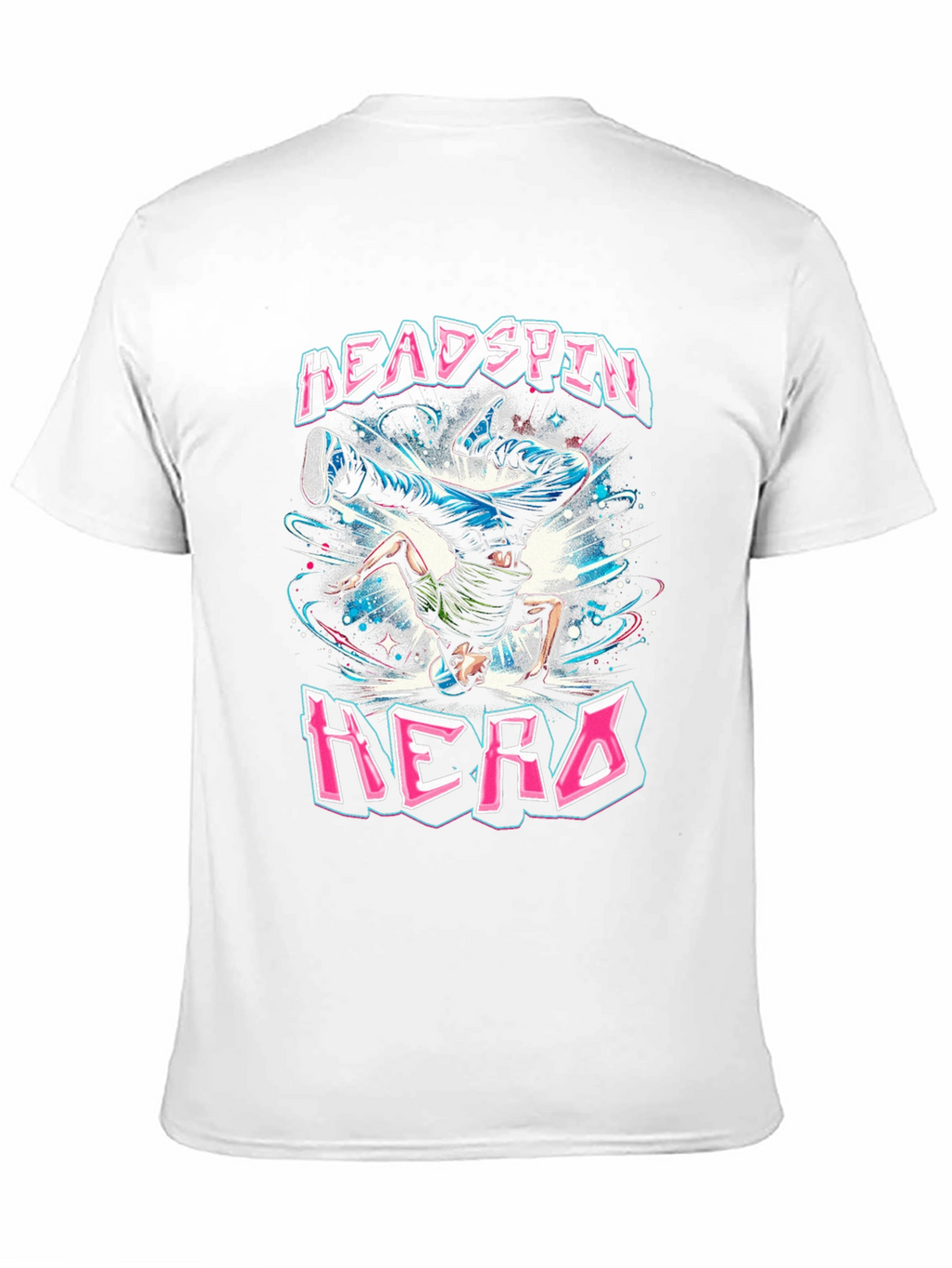 Headspin Hero Graphic Tee - Breakdance Style