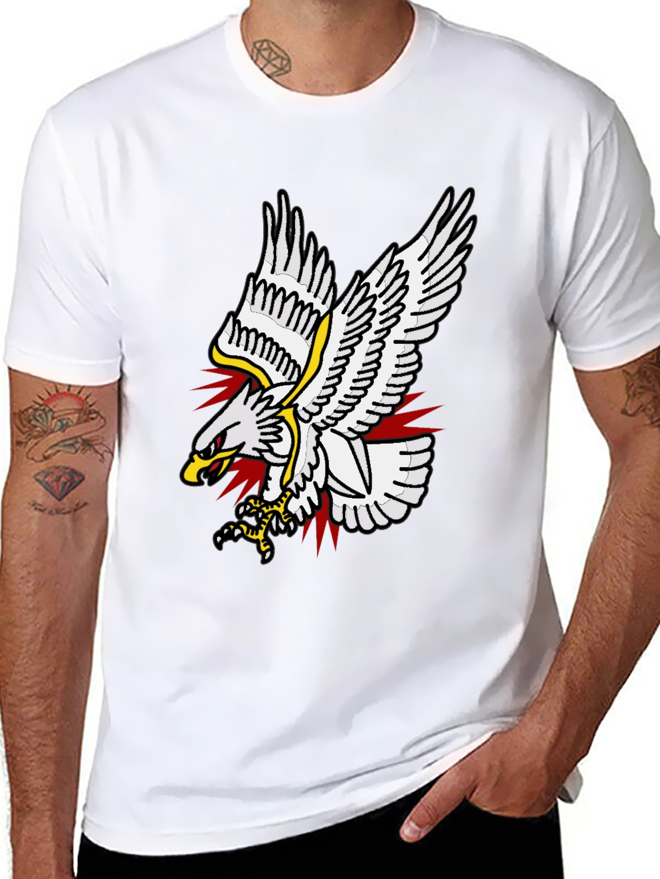 Eagle Graphic Tee - Bold Patriotic Design