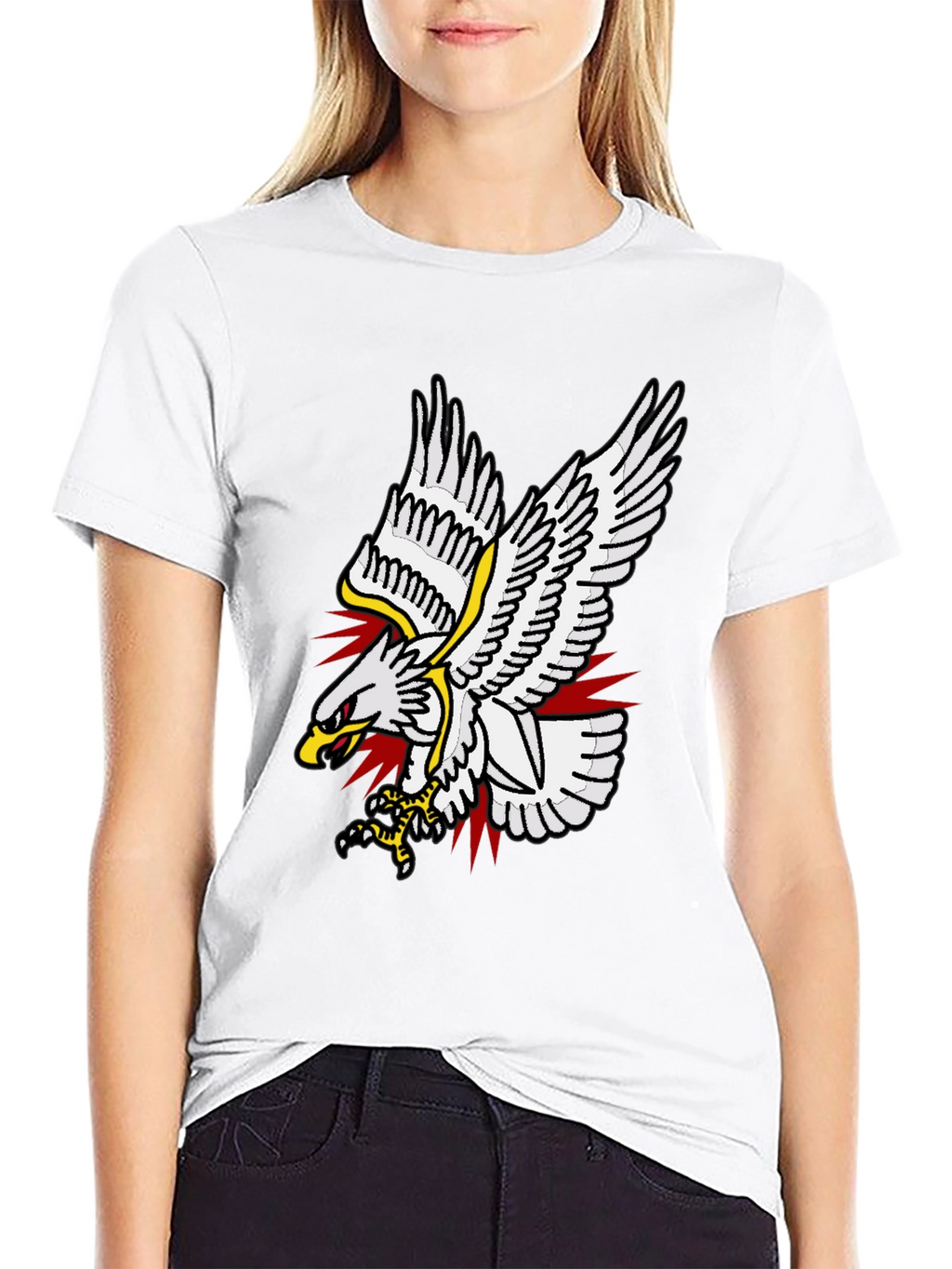 Eagle Graphic Tee - Bold Patriotic Design