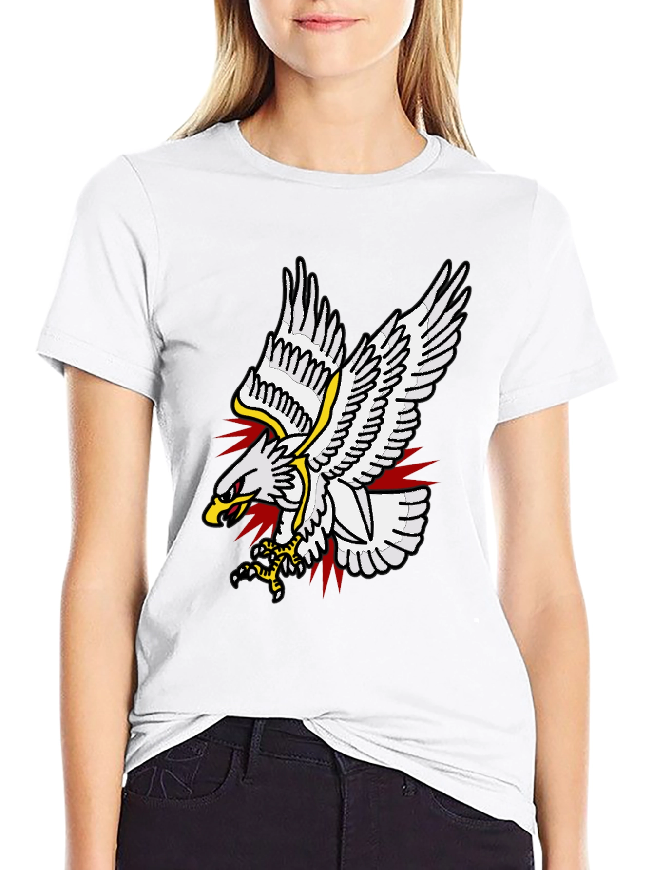 Eagle Graphic Tee - Bold Patriotic Design