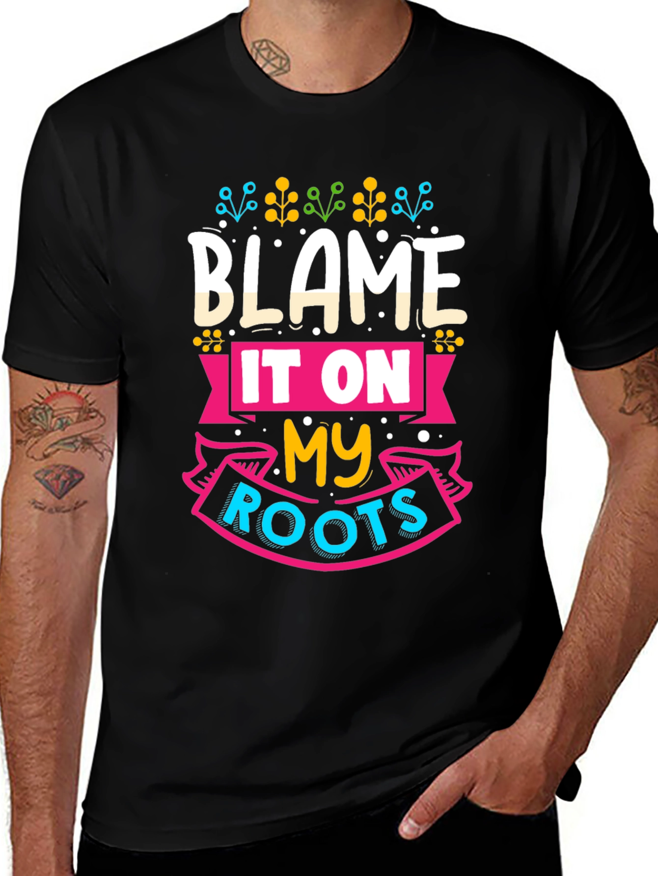 Blame it on My Roots Graphic Tee
