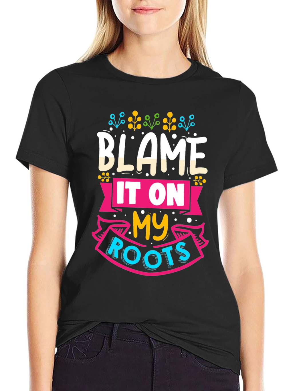Blame it on My Roots Graphic Tee