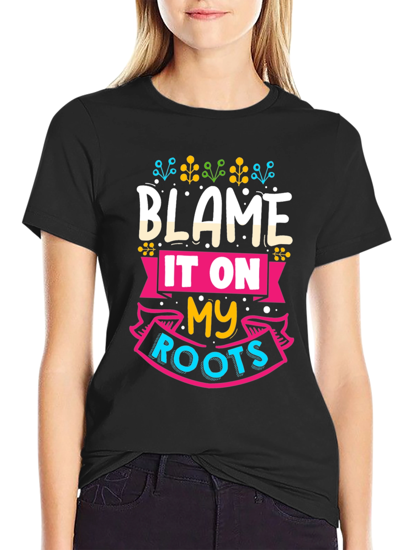 Blame it on My Roots Graphic Tee