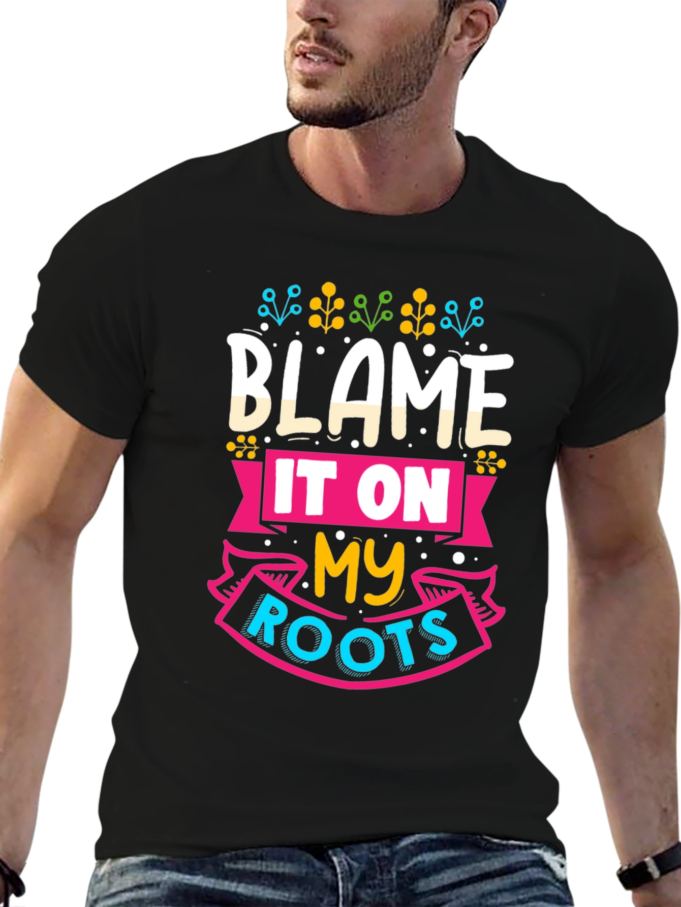 Blame it on My Roots Graphic Tee