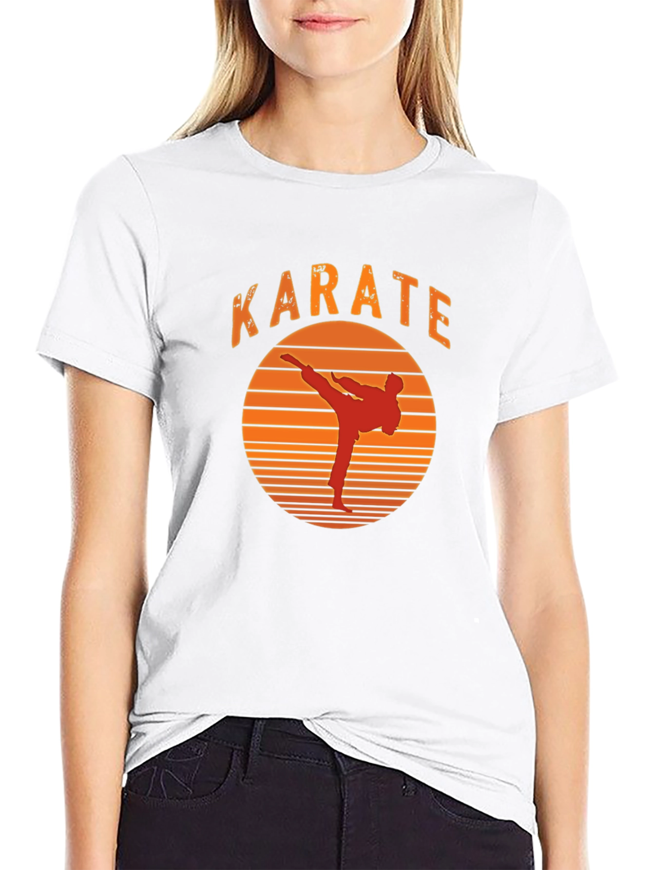 Karate Silhouette T-Shirt - Martial Arts Tee