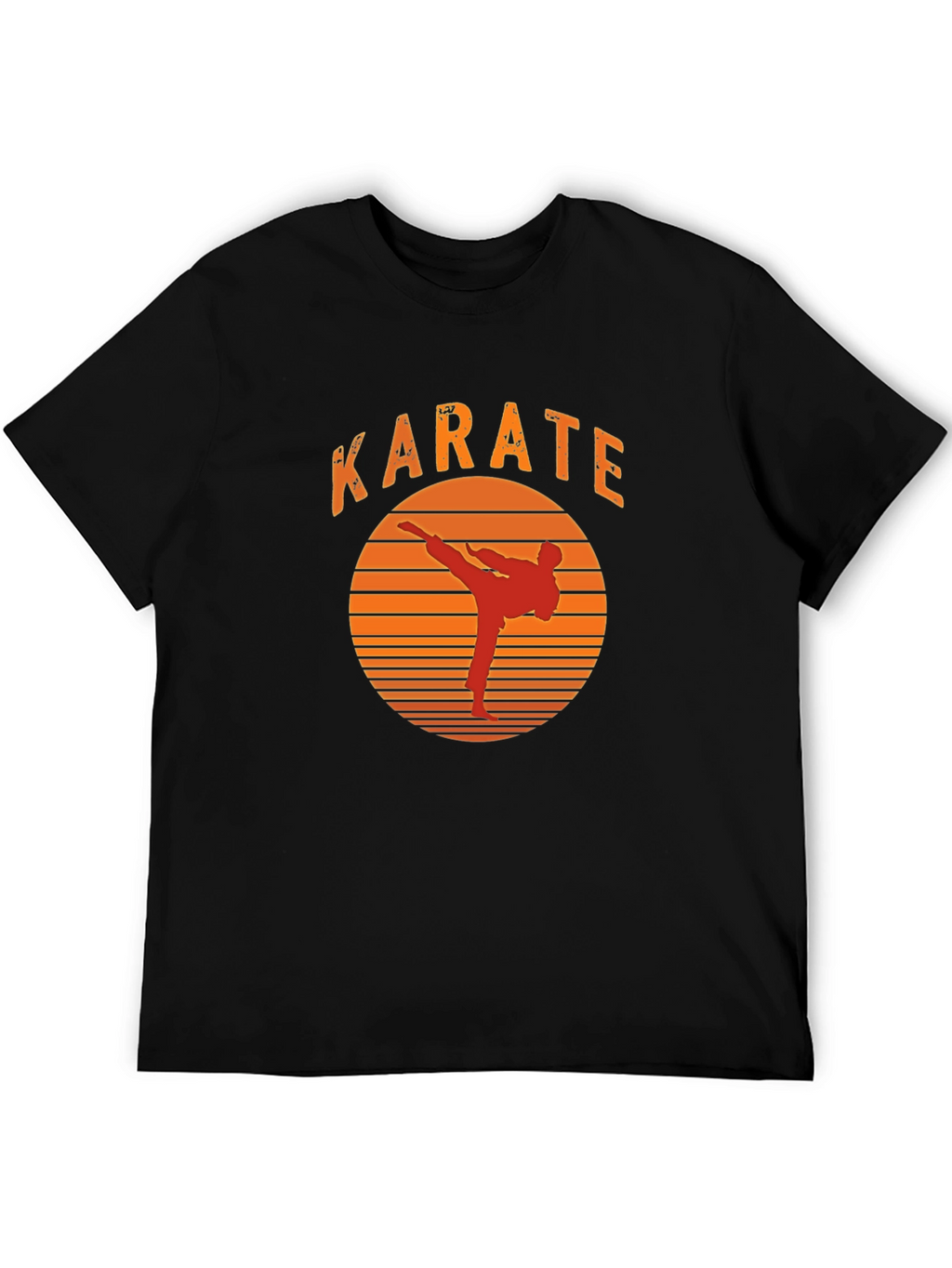Karate Silhouette T-Shirt - Martial Arts Tee