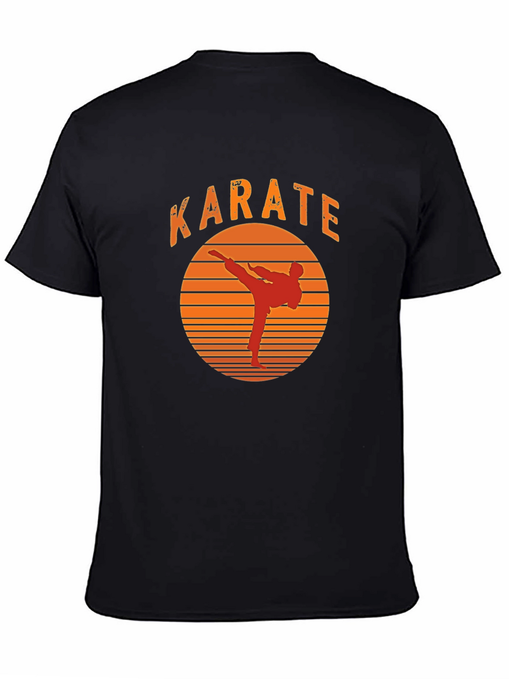 Karate Silhouette T-Shirt - Martial Arts Tee