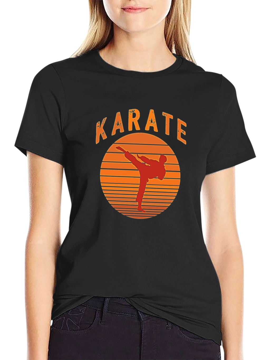 Karate Silhouette T-Shirt - Martial Arts Tee