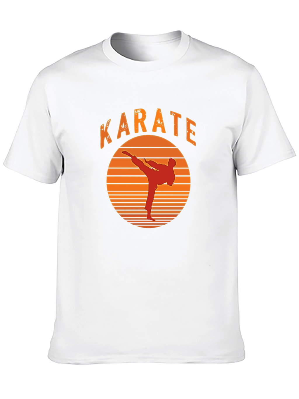 Karate Silhouette T-Shirt - Martial Arts Tee