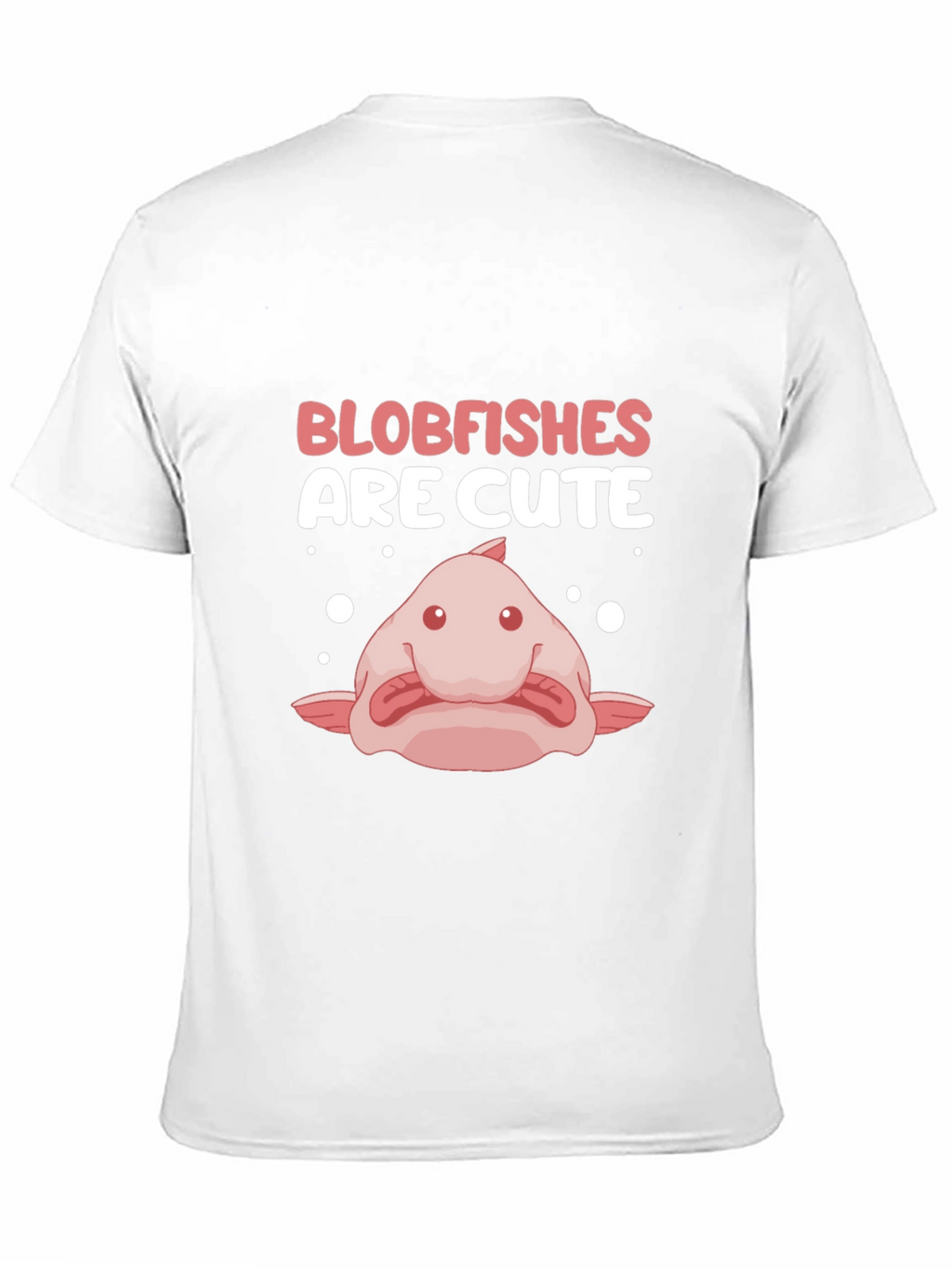 Blobfish Are Cute Black T-Shirt