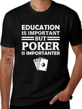 Poker Player Graphic T-Shirt