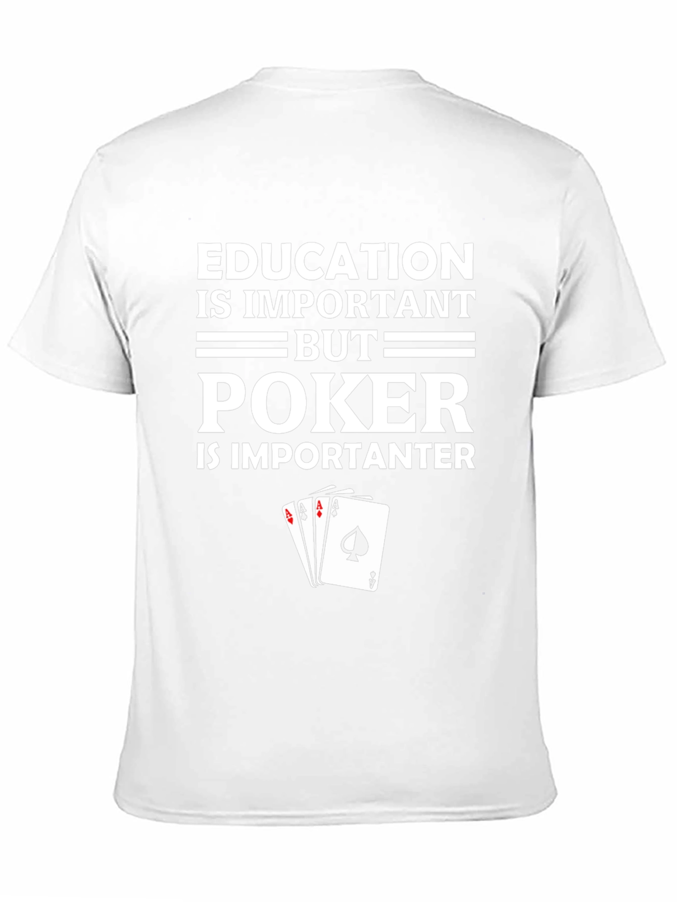 Poker Player Graphic T-Shirt