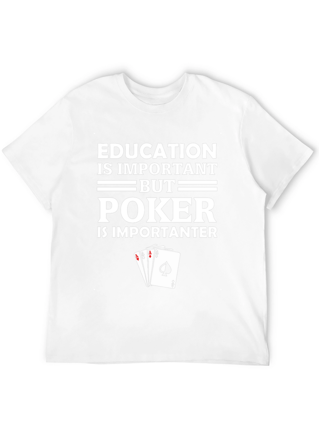Poker Player Graphic T-Shirt