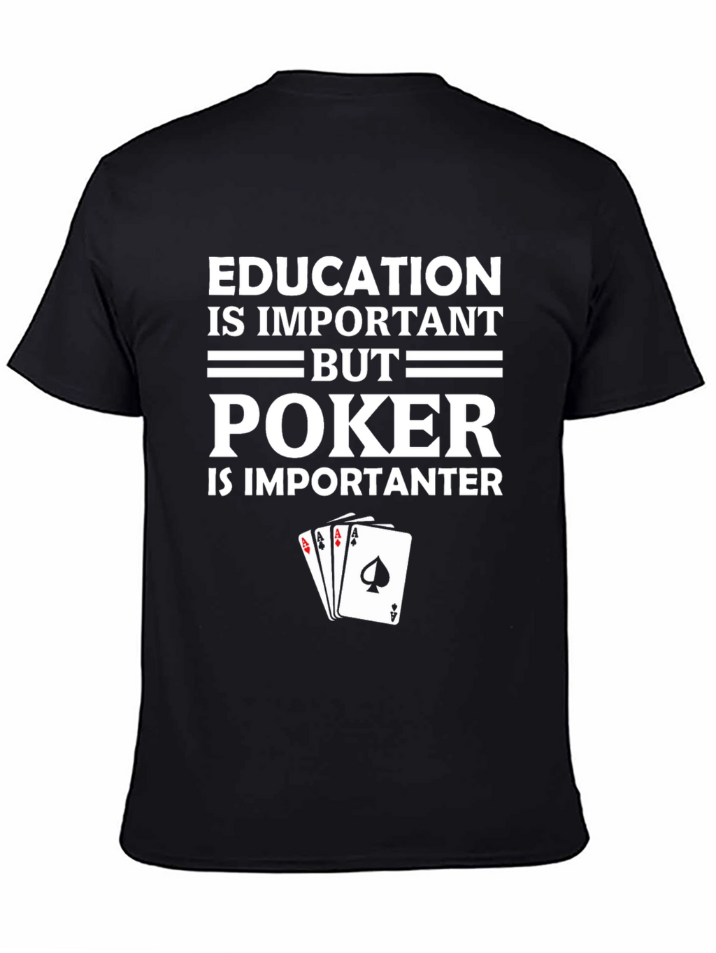 Poker Player Graphic T-Shirt