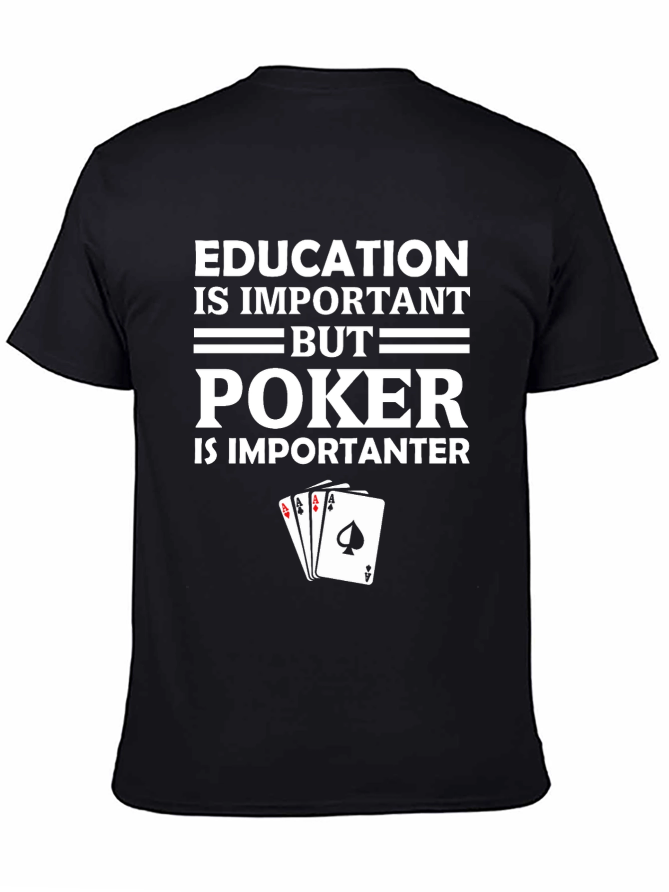 Poker Player Graphic T-Shirt