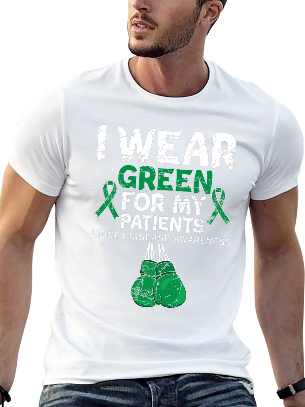 Kidney Disease Awareness Graphic T-Shirt