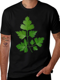 Parsley Graphic T-Shirt - Fresh Herb Design