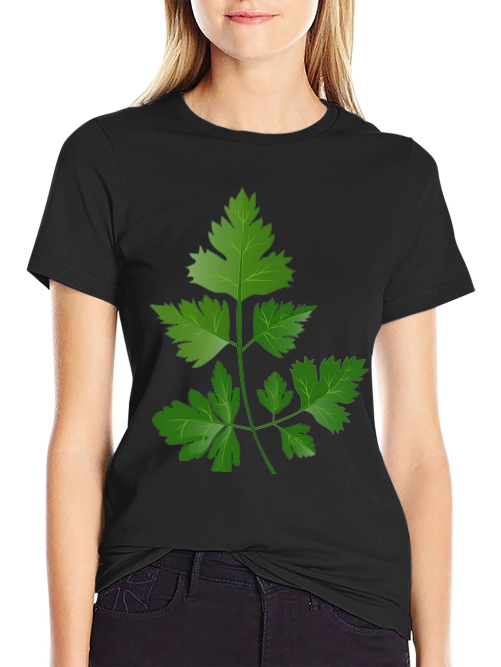 Parsley Graphic T-Shirt - Fresh Herb Design