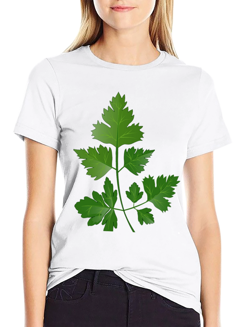 Parsley Graphic T-Shirt - Fresh Herb Design