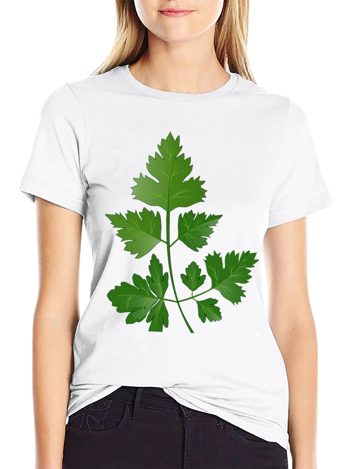 Parsley Graphic T-Shirt - Fresh Herb Design