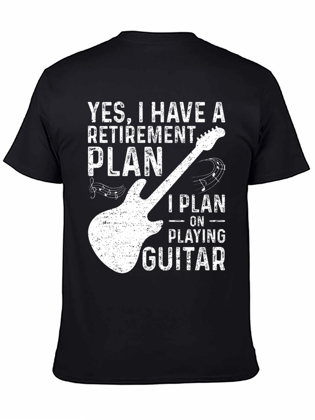 Retirement Plan Guitar T-Shirt