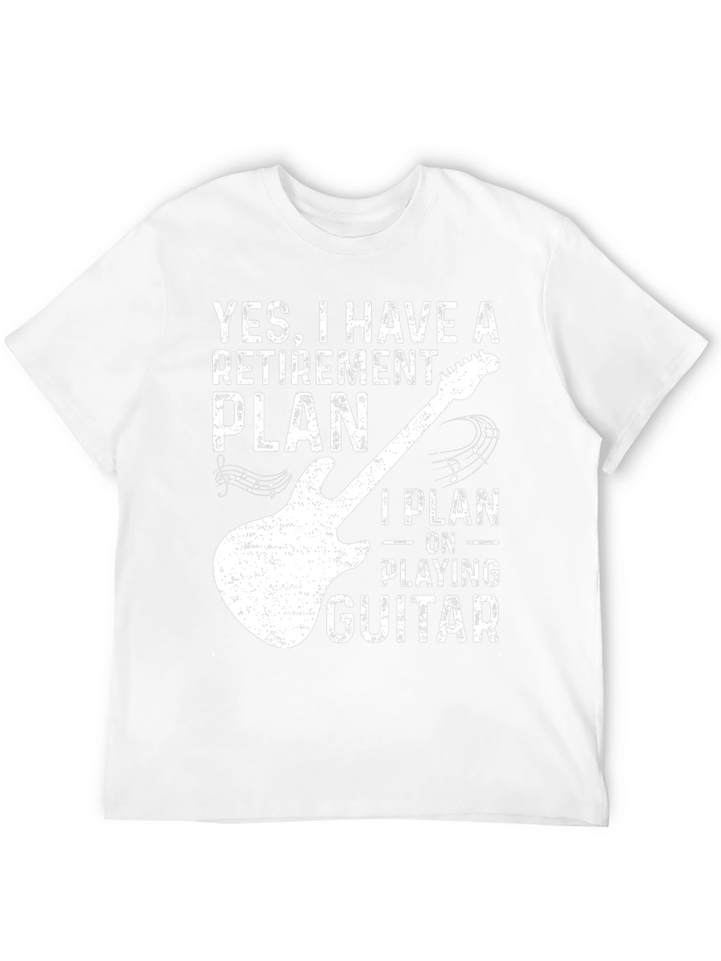 Retirement Plan Guitar T-Shirt