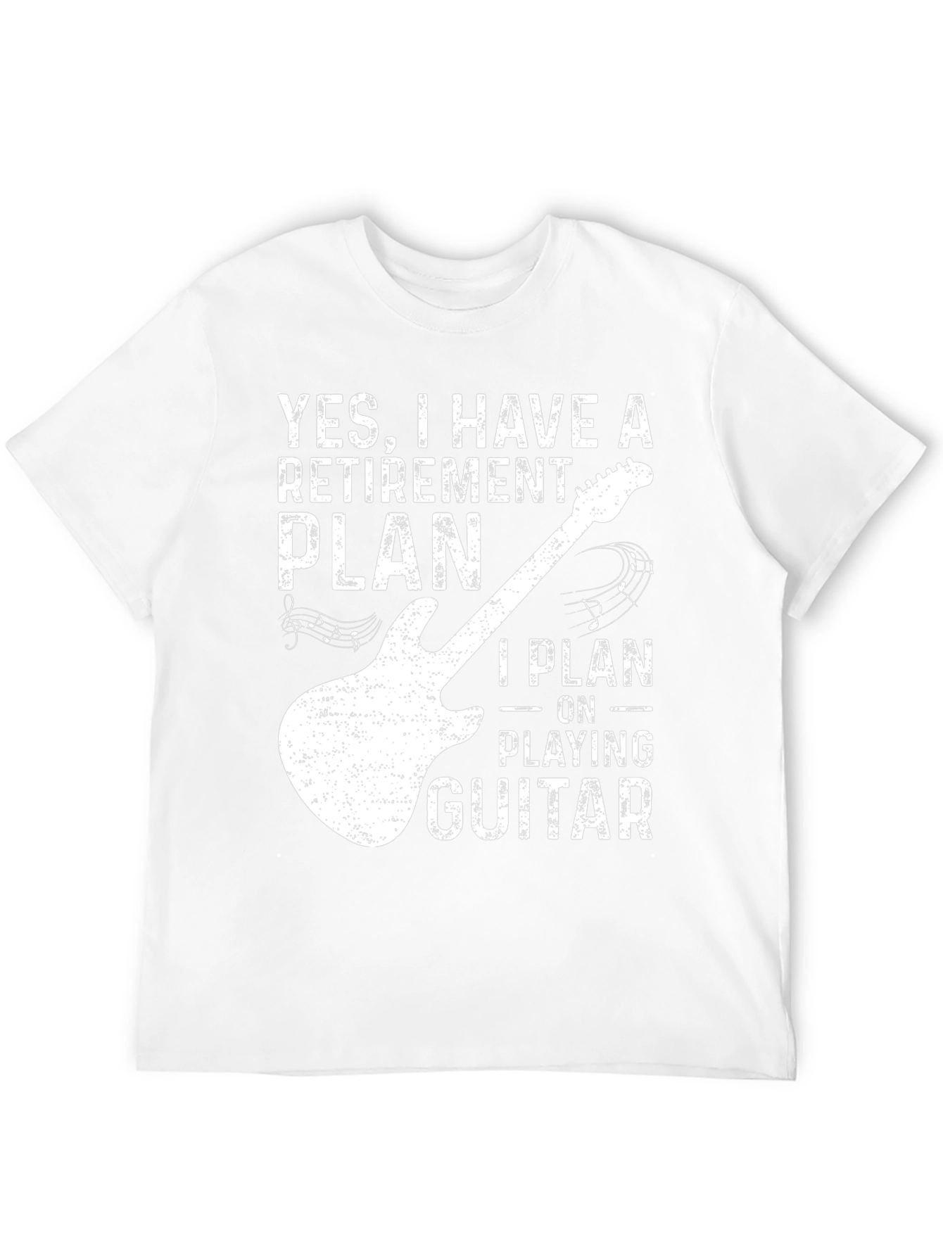 Retirement Plan Guitar T-Shirt