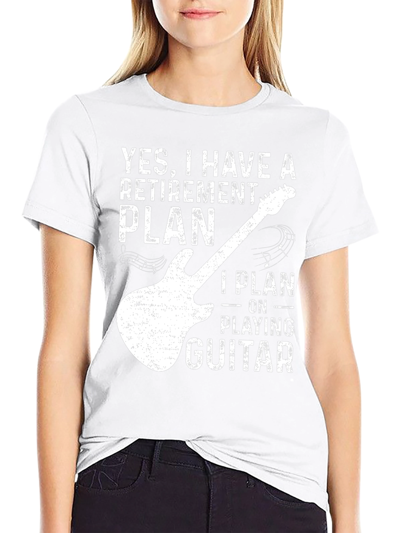 Retirement Plan Guitar T-Shirt