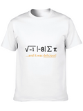 Math Humor T-Shirt: I 8 Sum Pi!
