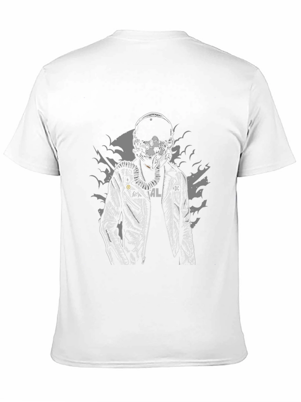 Sci-Fi Pilot Graphic Black T-Shirt