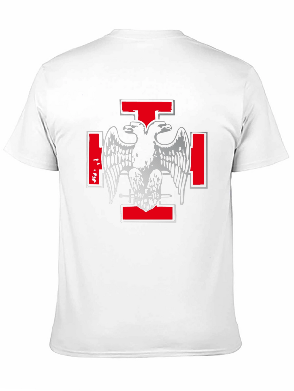 Knights Templar T-Shirt - Double Headed Eagle Design
