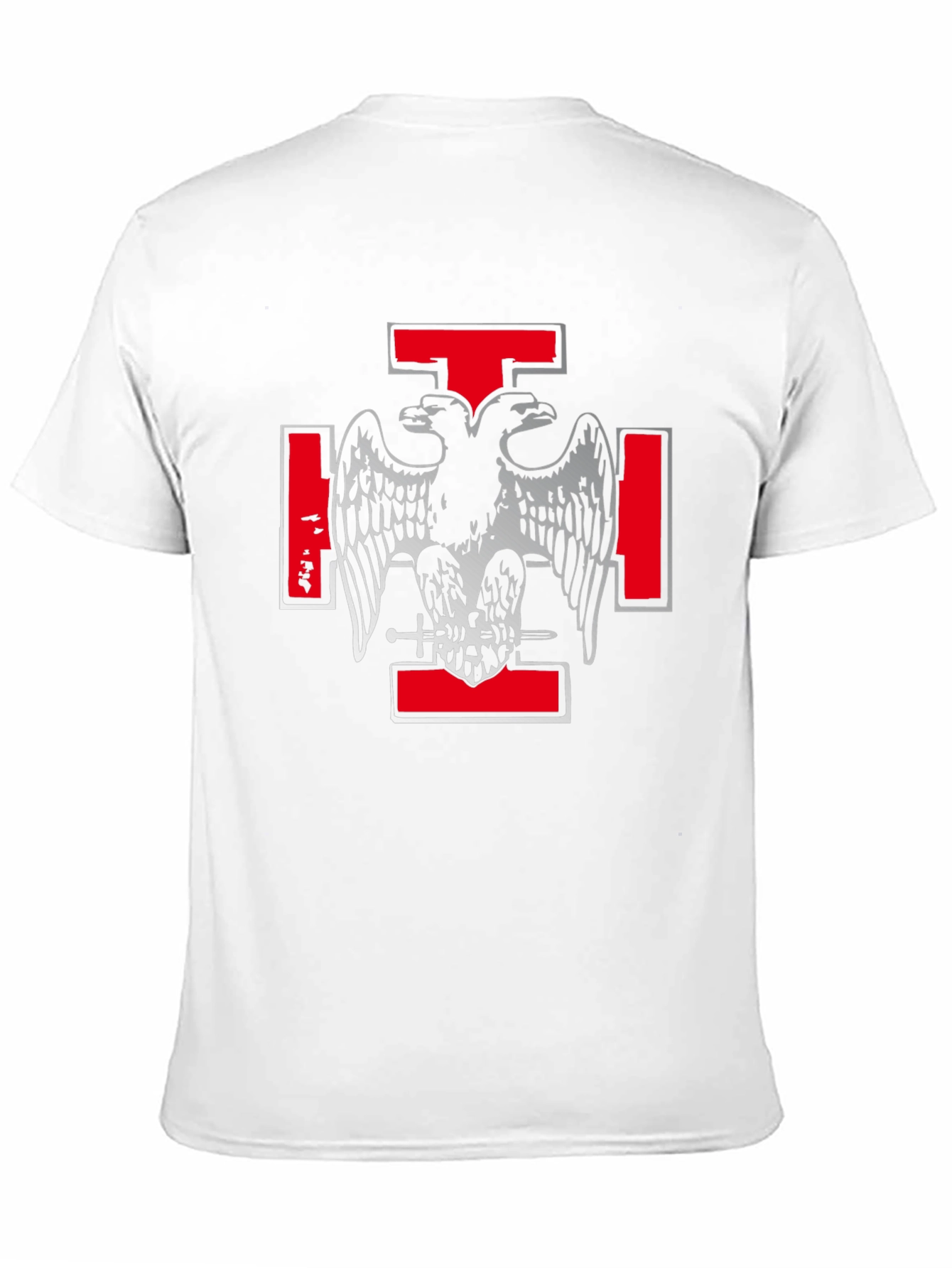 Knights Templar T-Shirt - Double Headed Eagle Design