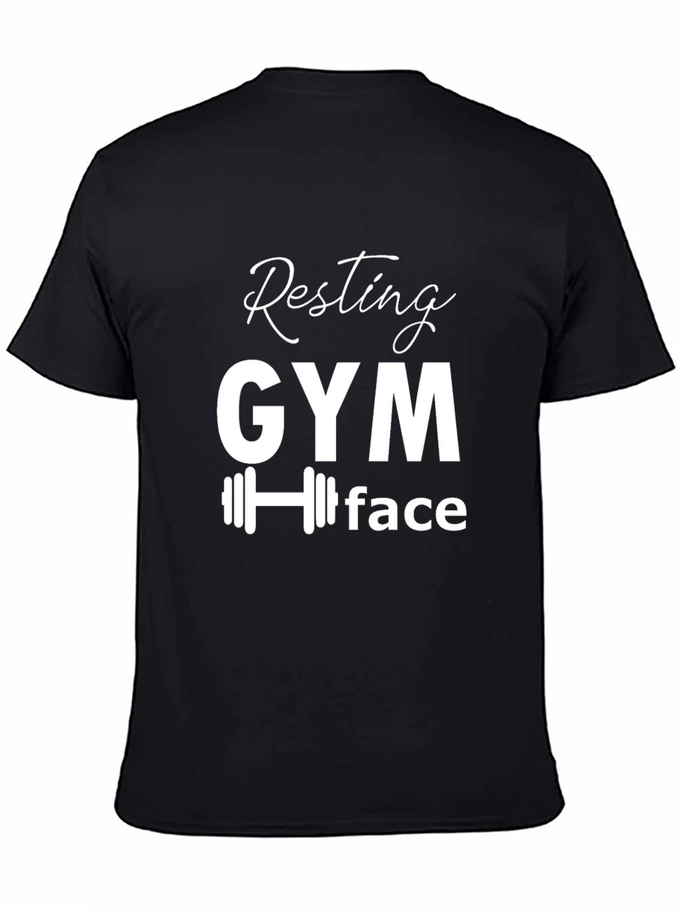 Resting Gym Face Graphic T-Shirt