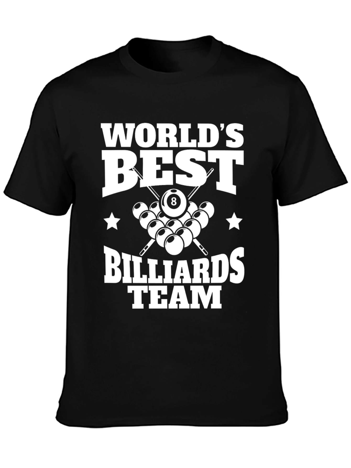 Worlds Best Billiards Team T-Shirt