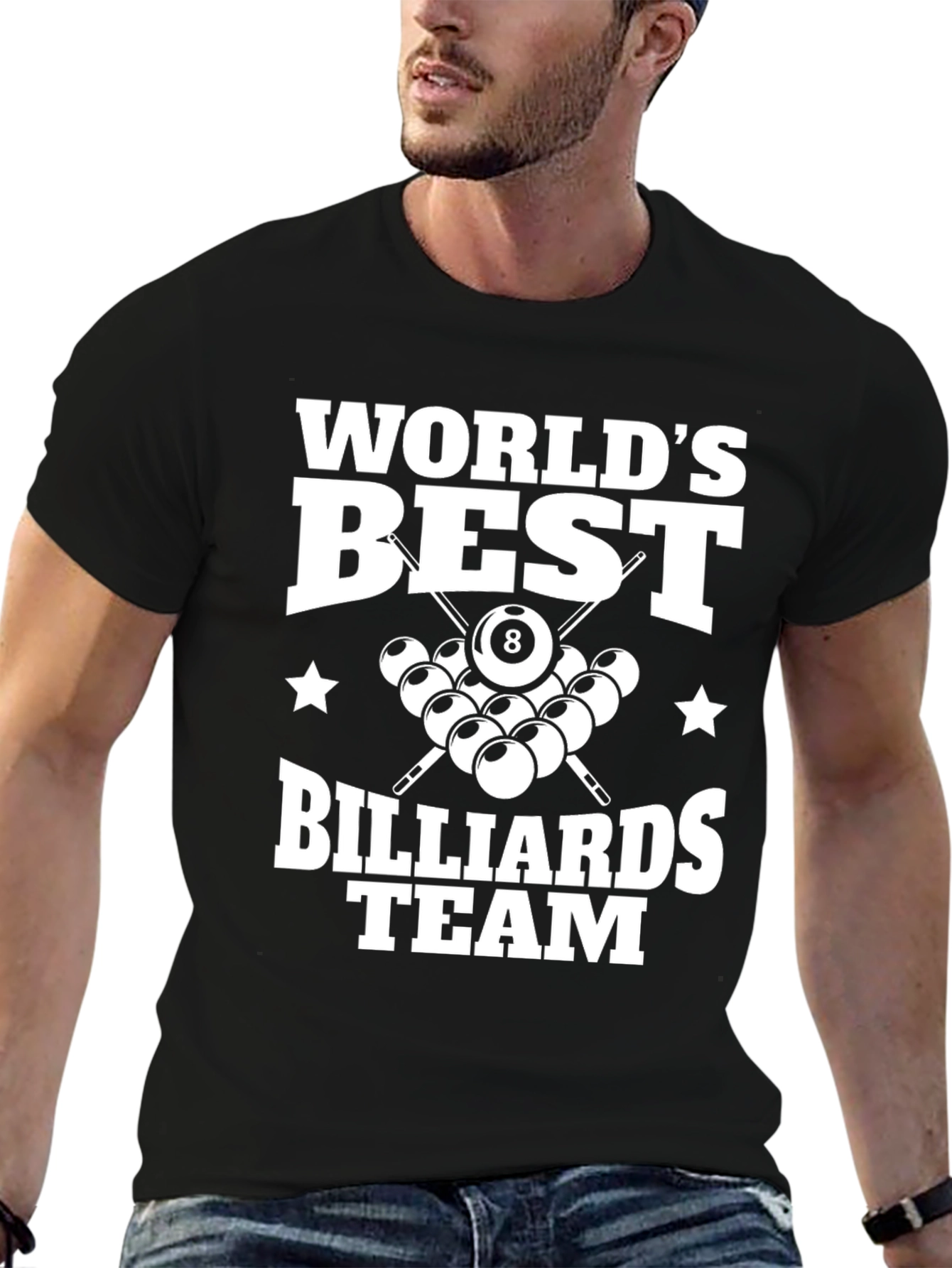 Worlds Best Billiards Team T-Shirt