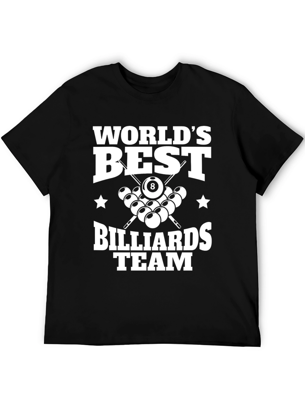 Worlds Best Billiards Team T-Shirt