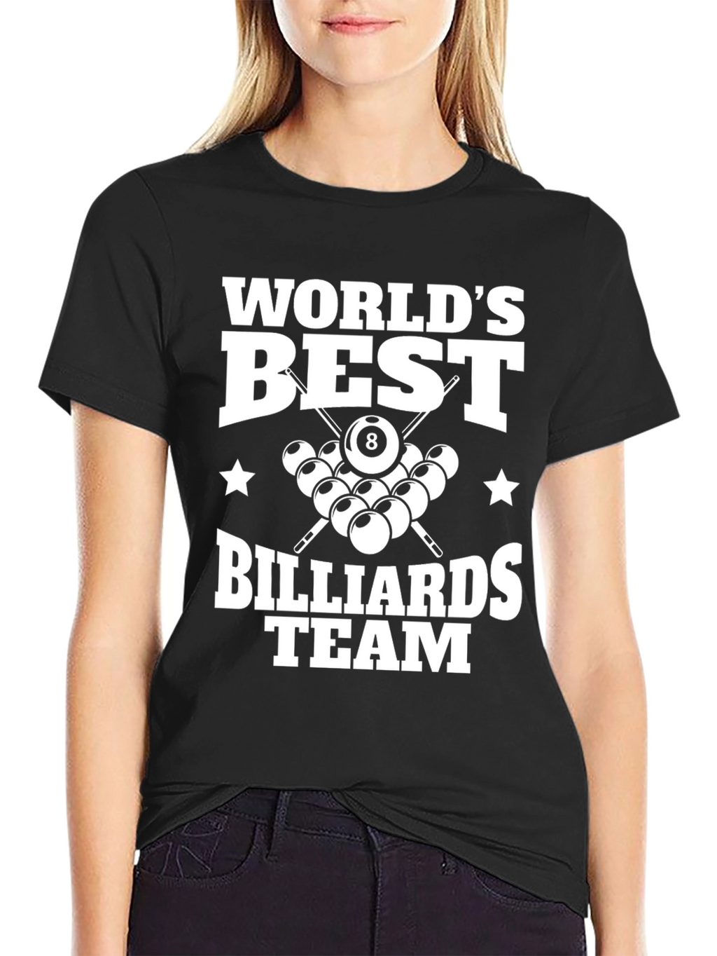 Worlds Best Billiards Team T-Shirt