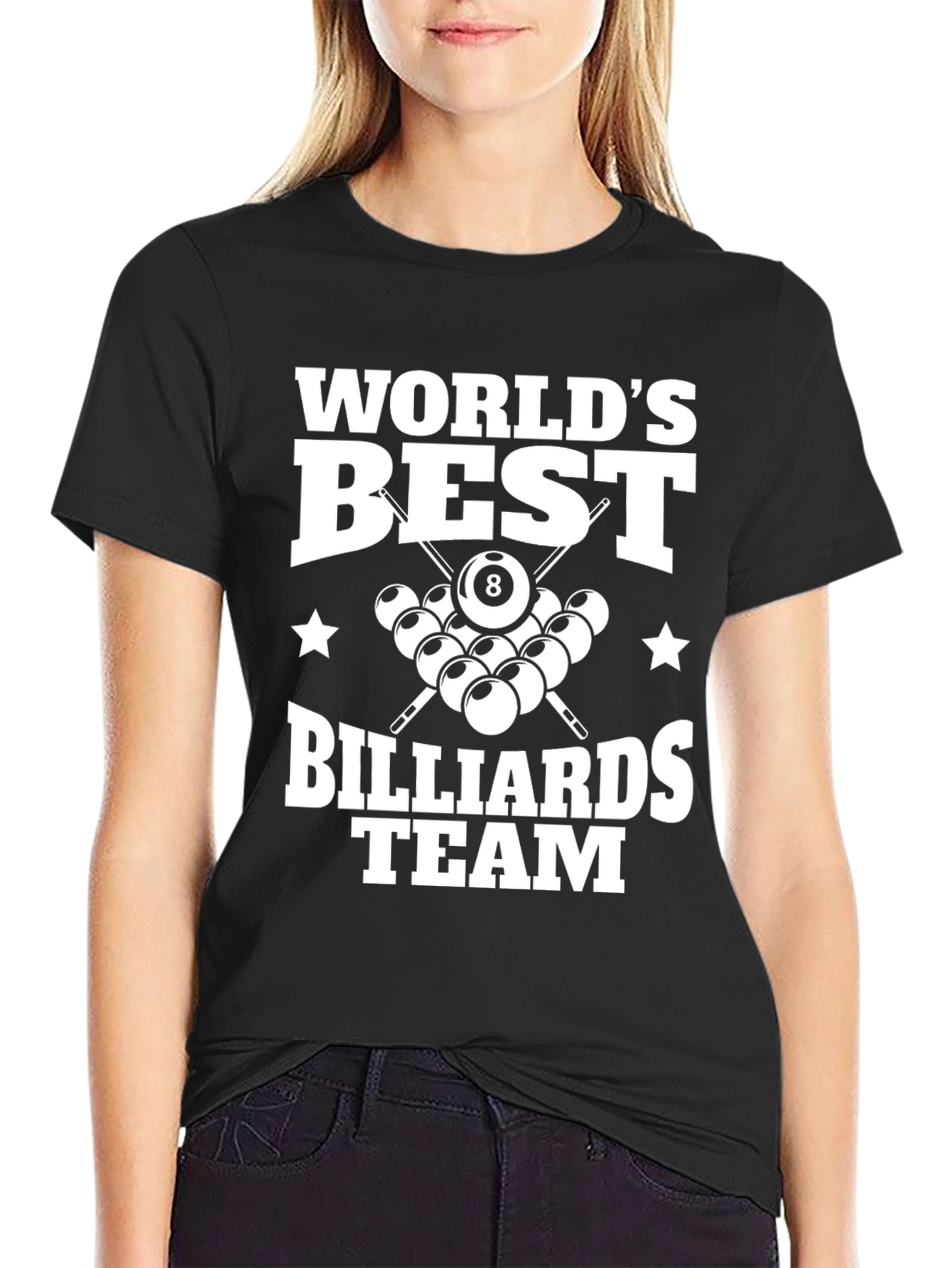 Worlds Best Billiards Team T-Shirt
