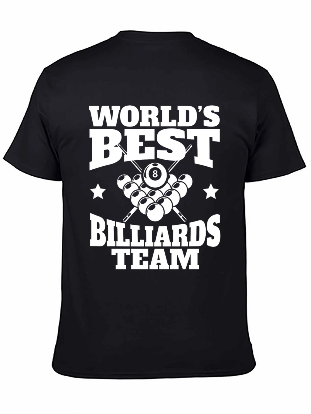 Worlds Best Billiards Team T-Shirt