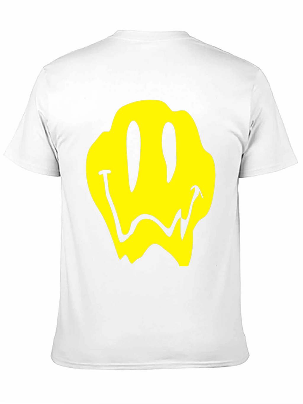 Melting Smiley Face Graphic T-Shirt