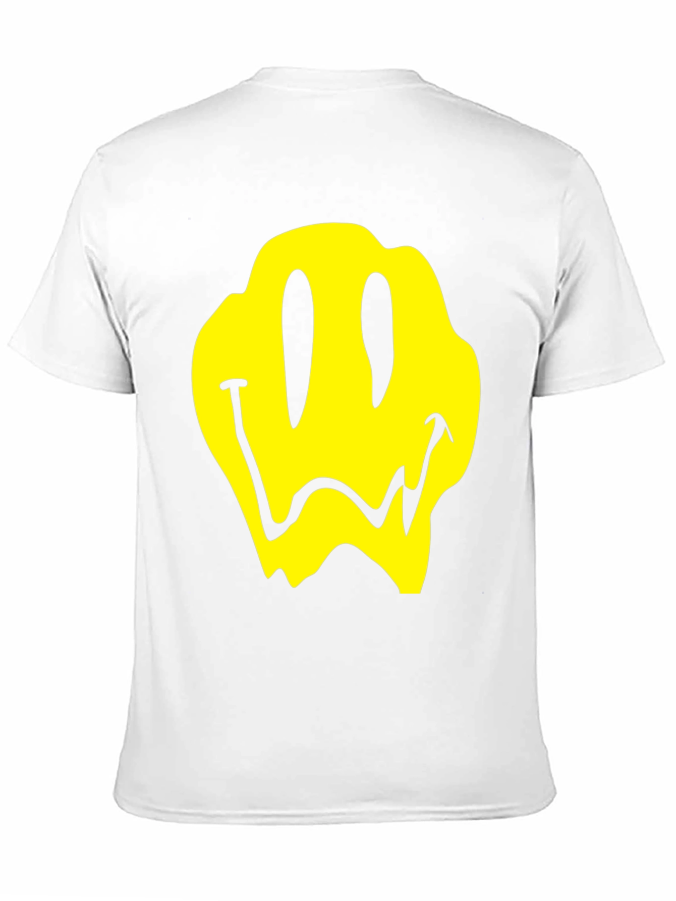 Melting Smiley Face Graphic T-Shirt