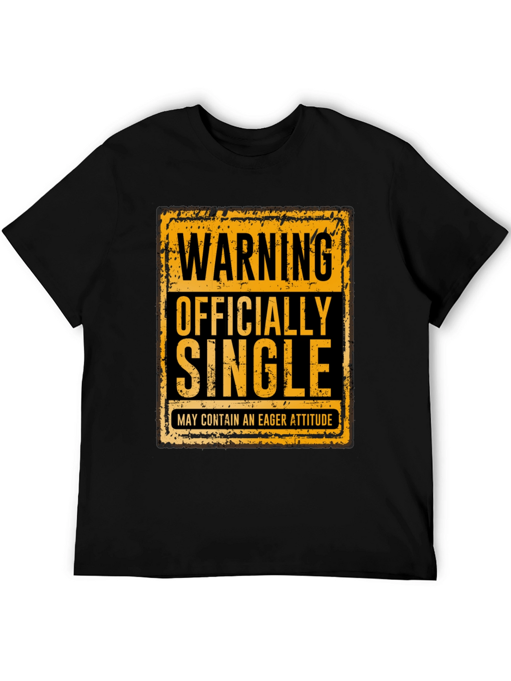 Warning Officially Single T-Shirt