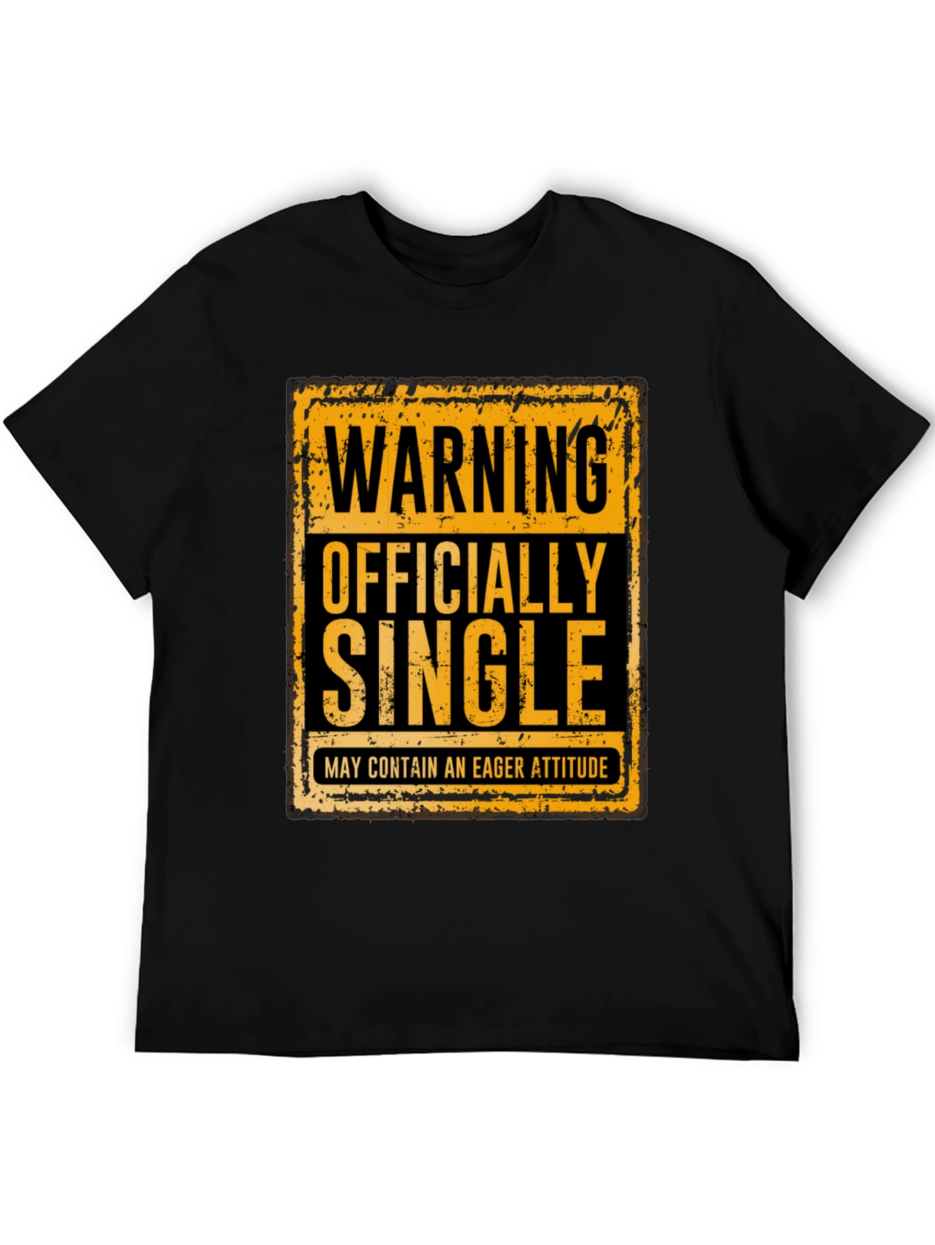Warning Officially Single T-Shirt