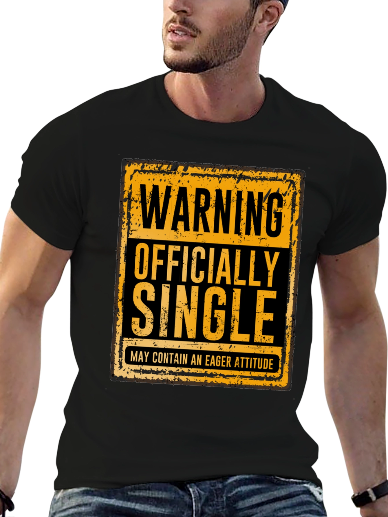 Warning Officially Single T-Shirt