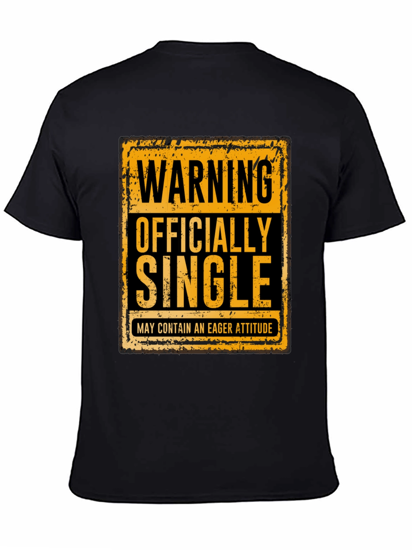 Warning Officially Single T-Shirt